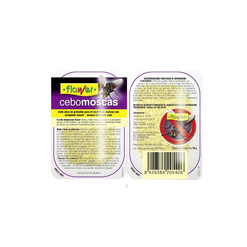 Cebo  Fin  moscas  20  g,  100  g