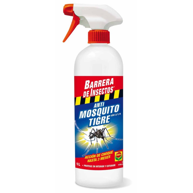 INSECTICIDA  BARRERA  DE  INSECTOS  ANTI  MOSQUITO  TIGRE