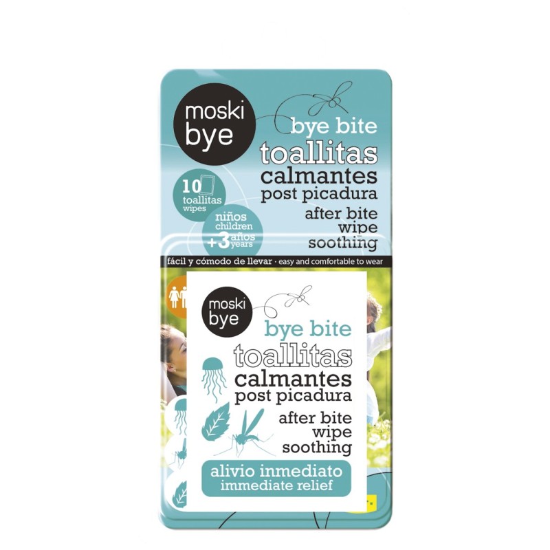 TOALLITAS  CALMANTES  PARA  DESPUÉS  DE  PICADURA