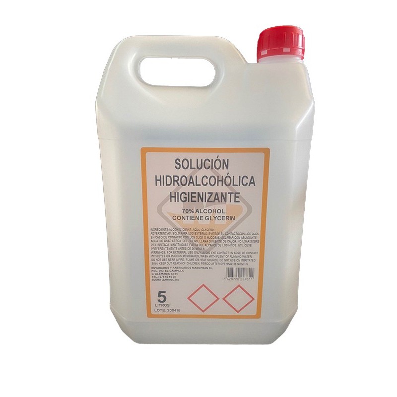 SOLUCION  HIDROALCOHOLICA  HIGIE