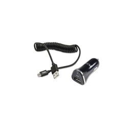 CARGADOR  DE  COCHE  +  CABLE  MICRO  USB  DCU