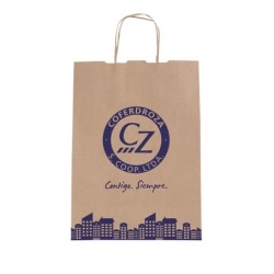 BOLSA  PAPEL  KRAFT  ASA  C/350