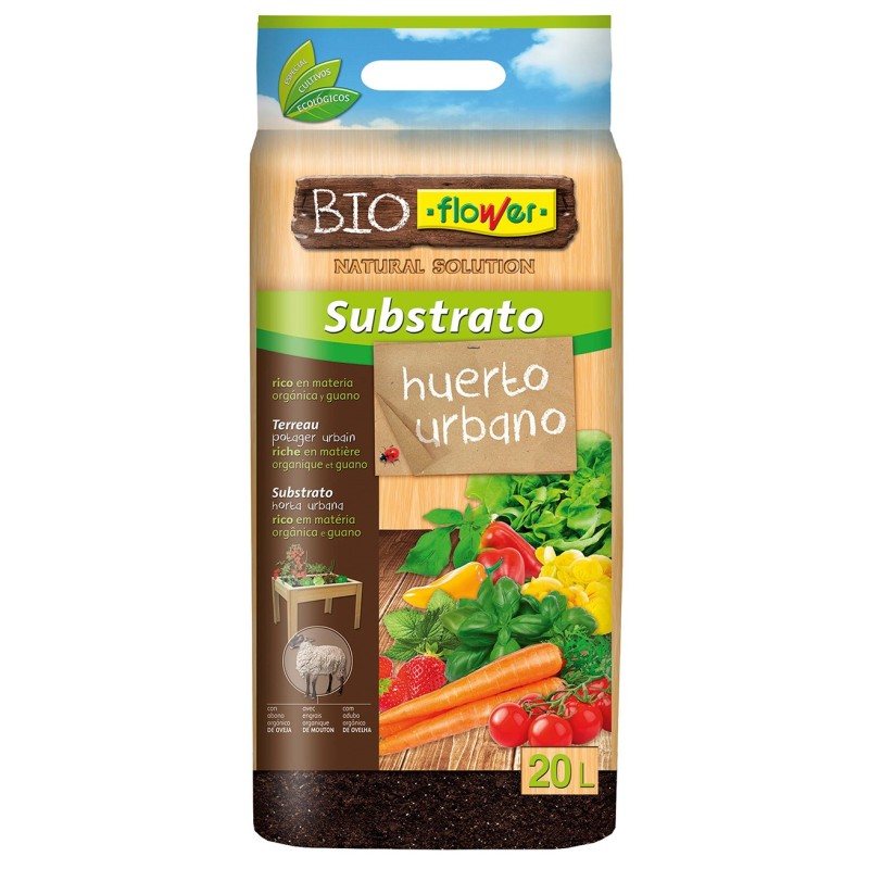 SUBSTRATO  HUERTO  URBANO  20L