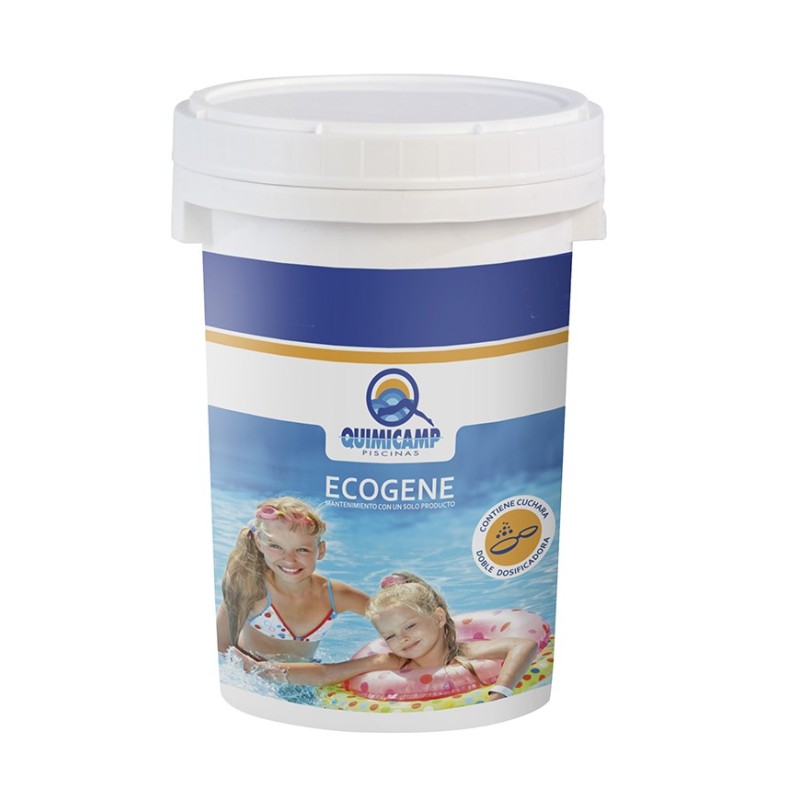 tratamiento  piscinas  desmontables  ECOGENE