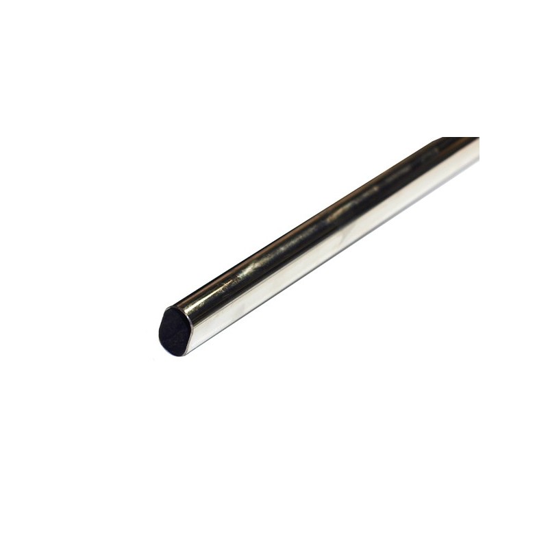 TUBO  ACERO  OVAL  CROMO  4  M