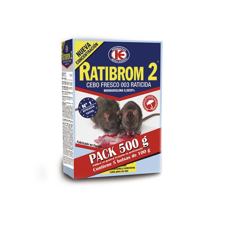 RATICIDA  CEBO  FRESCO  PACK