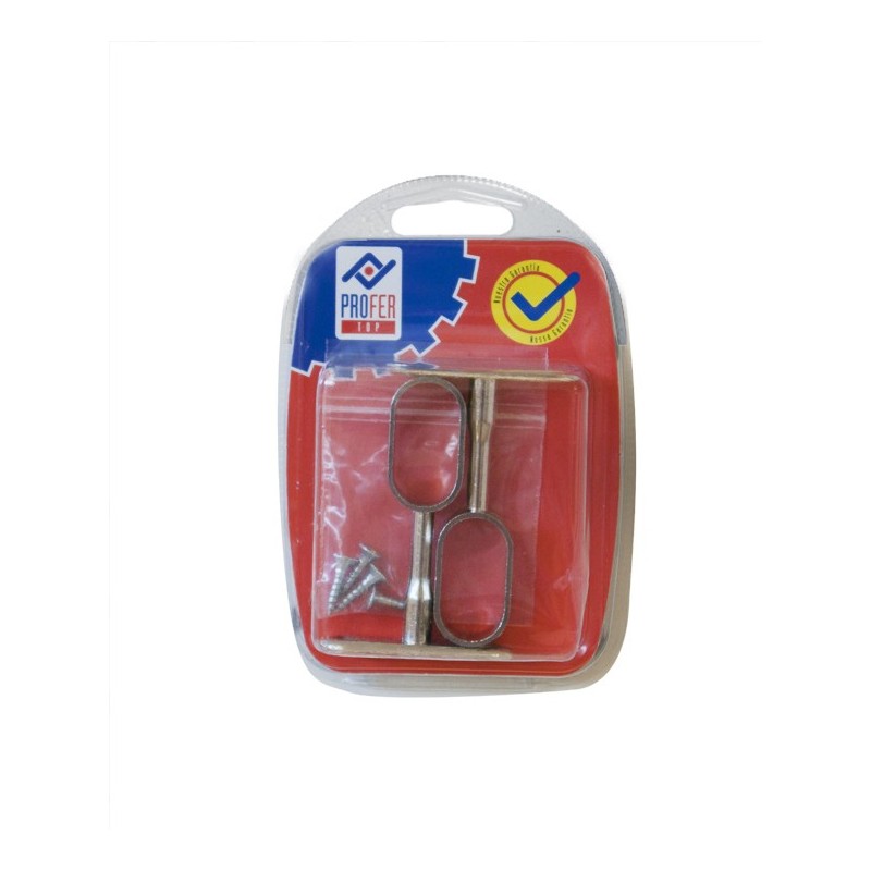 SOPORTE  CENTRAL  OVAL  NIQUEL  2P