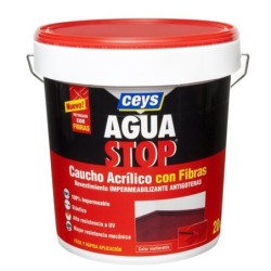 AGUASTOP  CAUCHO  FIBRAS