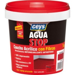 AGUASTOP  CAUCHO  FIBRAS  ROJO  CEYS