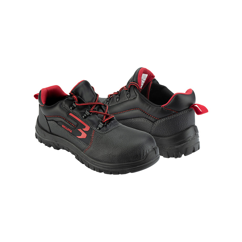 ZAPATO PIEL S3 PUNT/PLANT METAL