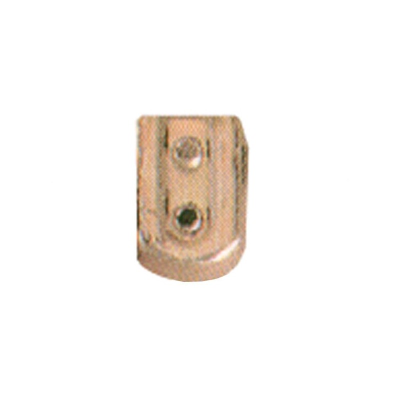 SOPORTE  BARRA  OVAL  PLASTIC  ORO