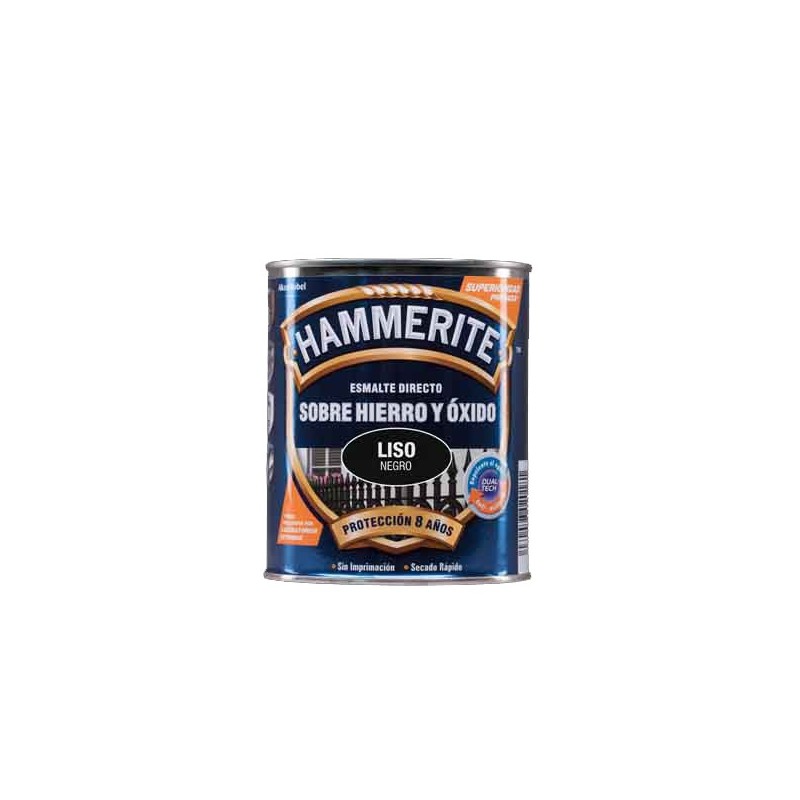 HAMMARITE  ESMALTE  METÁLICO  LISO  BRILLANTE  NEGRO