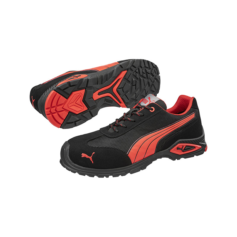 ZAPATO S1P MADRID LOW NGR/RJO