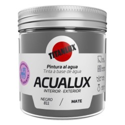 PINTURA  MANUALIDADES  NEGR  MATE