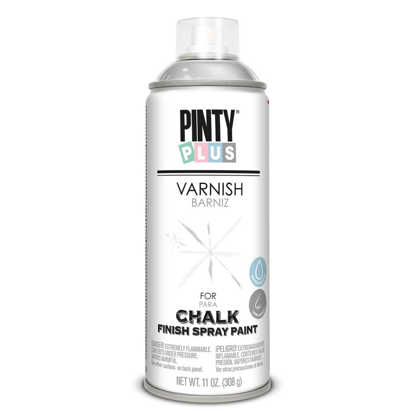 SPRAY  PINTYPLUS  CHALK  BARNIZ  MATE  AGUA