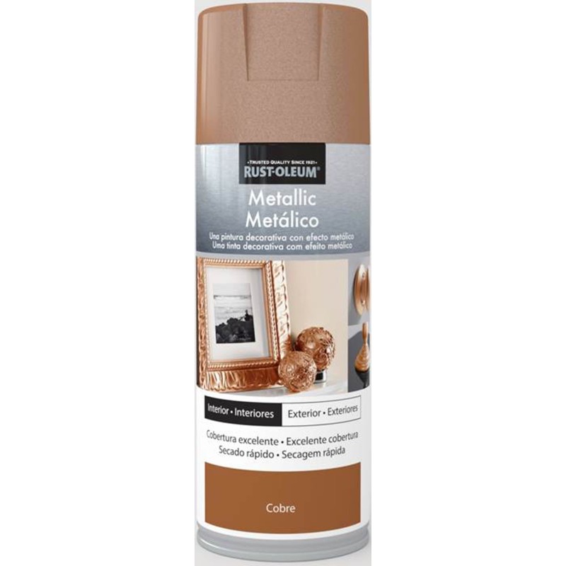 PINTURA  METALIZADA  SPRAY  RUST  OLEUM  METALLIC