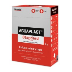 PLASTE  BLANCO  EN  POLVO  AGUAPLAST  STANDARD  1KG.