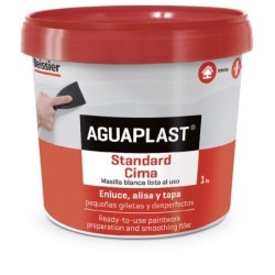 MASILLA  BLANCA  STANDARD  CIMA  AGUAPLAST  1  KG.