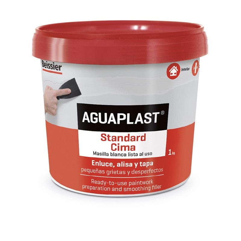 MASILLA  BLANCA  STANDARD  CIMA  AGUAPLAST  1  KG.
