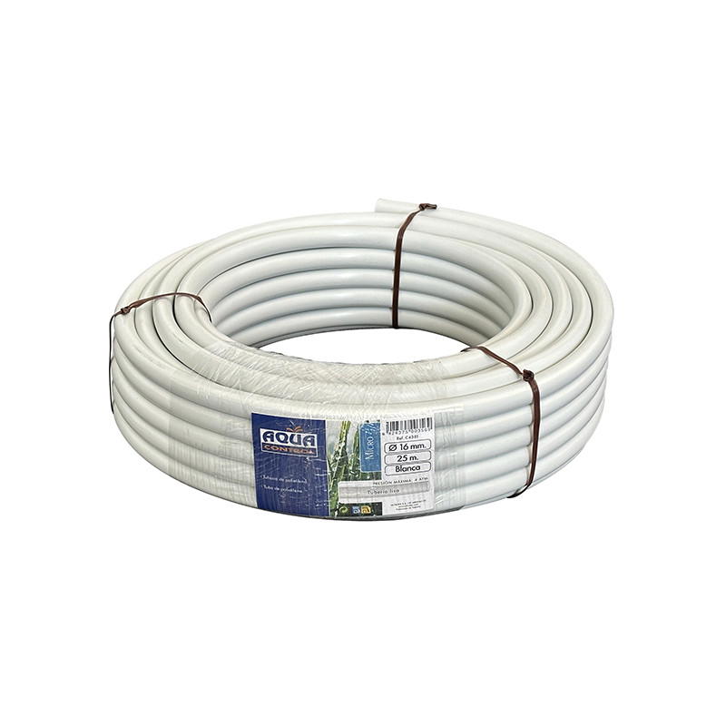 TUBERIA RIEGO POR GOTERO BLANCO 25m