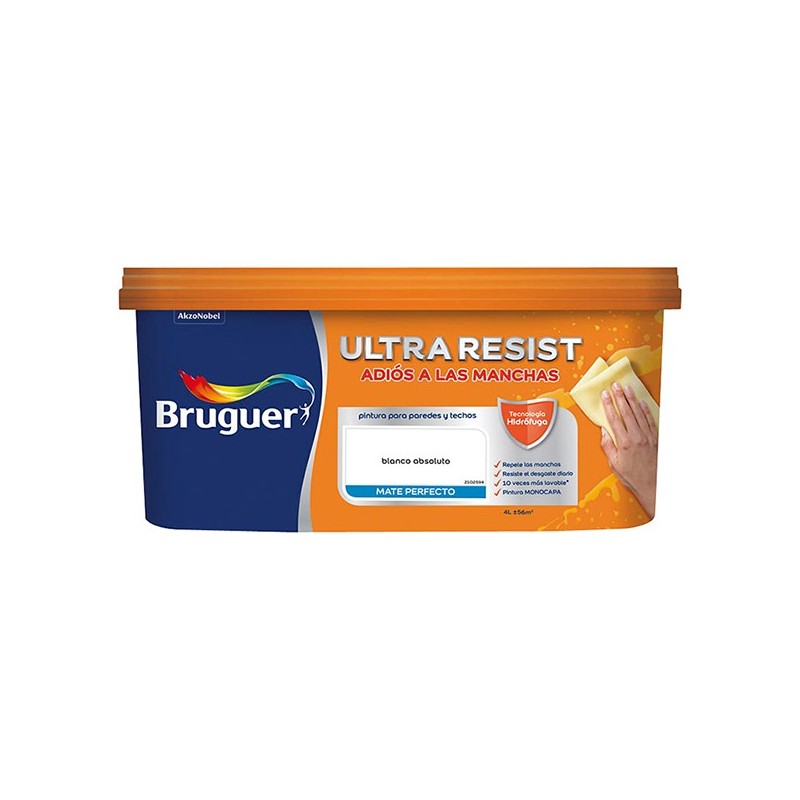 PINTURA  PLÁSTICA  ULTRA  LAVABLE  ANTIMANCHAS  ULTRARESIST