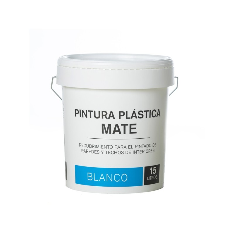 PINTURA  PLÁSTICA  BLANCA  MATE