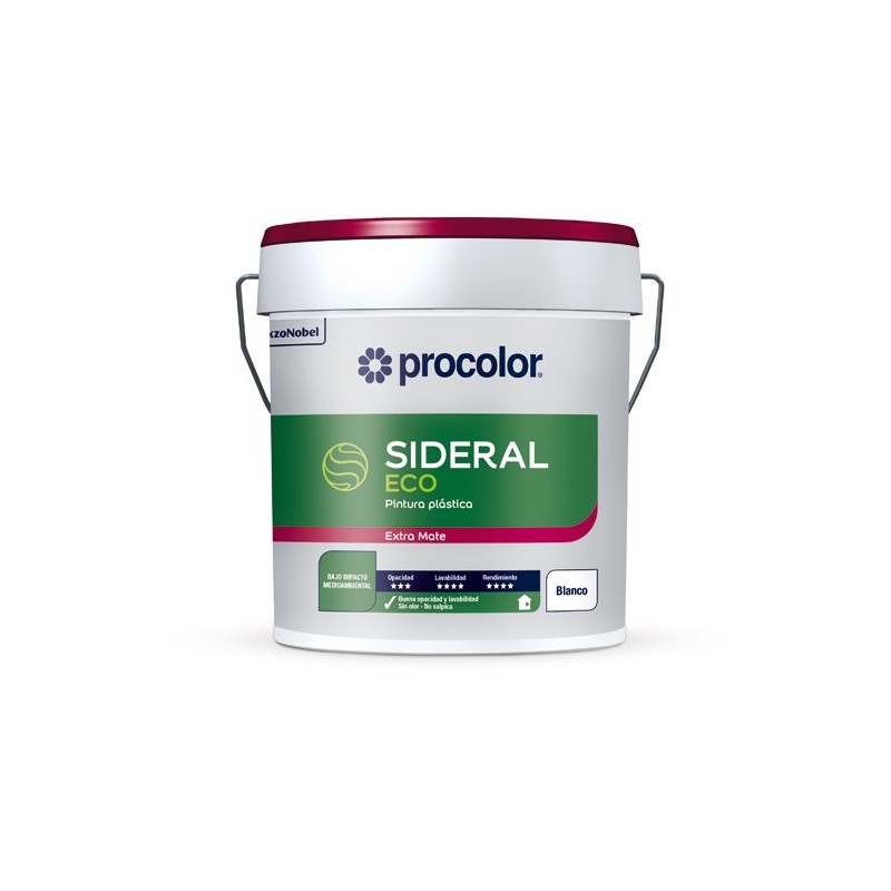 PINTURA  PLÁSTICA  MATE  SIDERAL  ECOLOGICA
