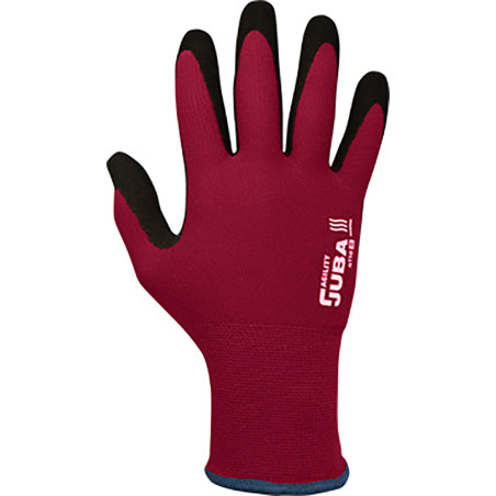 GUANTE NYLON NITRILO ROJO