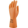 GUANTE LATEX INDUSTRIAL NARANJA
