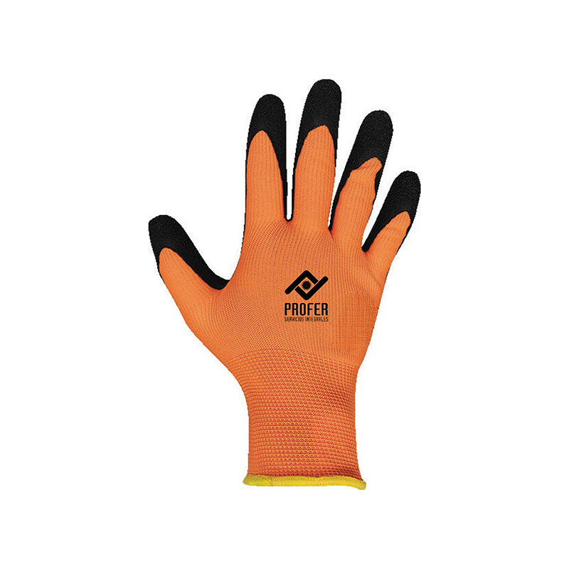 GUANTE DE LATEX NARANJA B/6