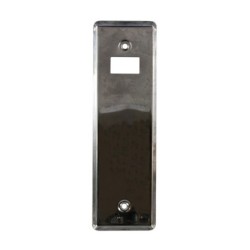 PLACA  RECOGEDOR  METAL  INOX