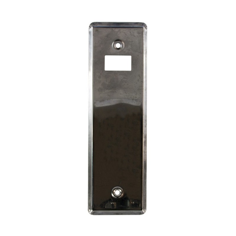 PLACA  RECOGEDOR  METAL  INOX