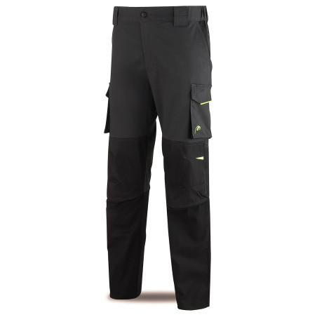 PANTALON STRETCH MULTIB GRIS/NGR