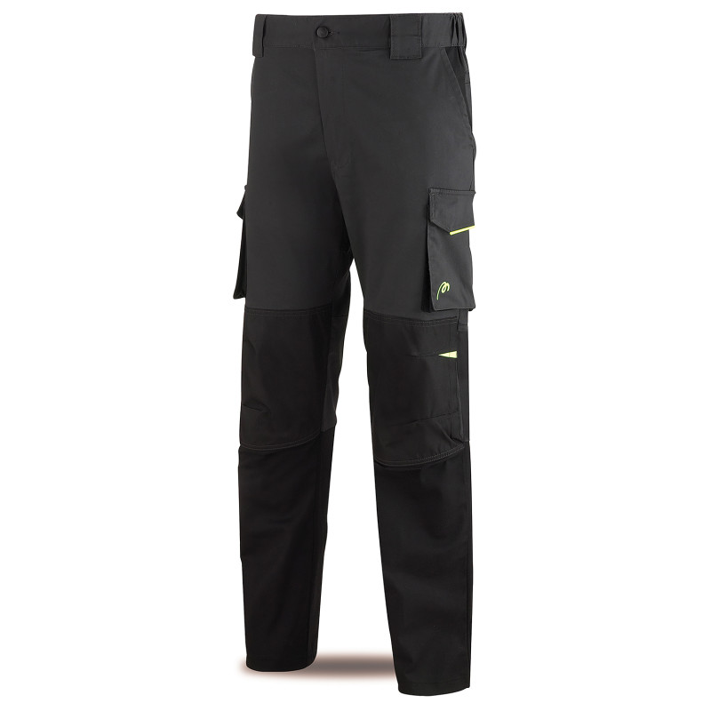 PANTALON STRETCH MULTIB GRIS/NGR