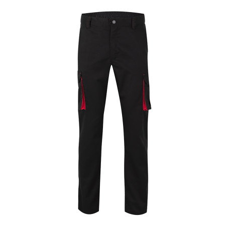 PANTALÓN STRETCH BICOLOR NGR/RJ