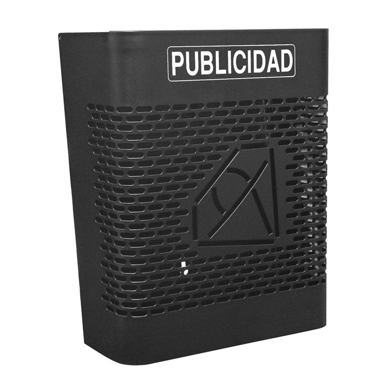 BUZON  PUBLICIDAD  REJILLA  NEGRO