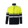 CHAQUETA POLAR BICOLOR AV AZ/AM