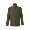CHAQUETA POLAR C/CREMA VERDE
