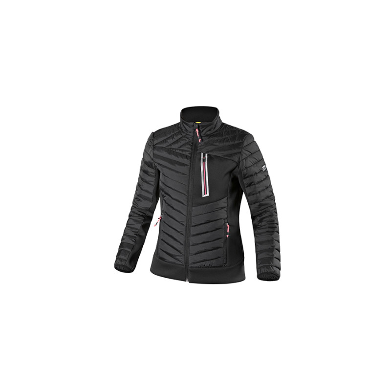 CHAQUETA MUJER SOFTSHELL NEGRA