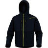 CHAQUETA SOFTSHELL NGR/AMARILLA
