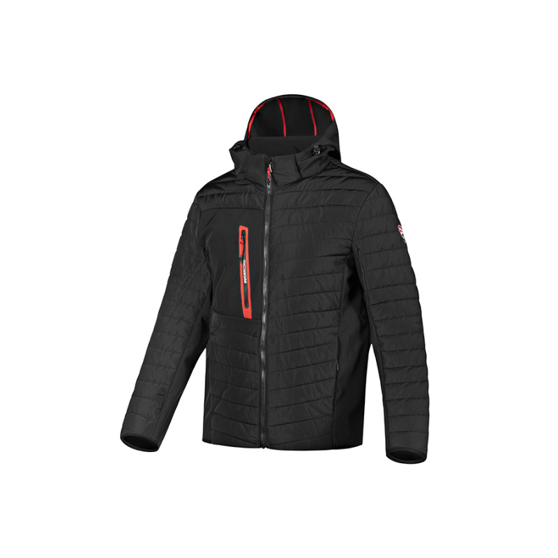 CHAQUETA ACOLCHADA DUCATI NEGRA