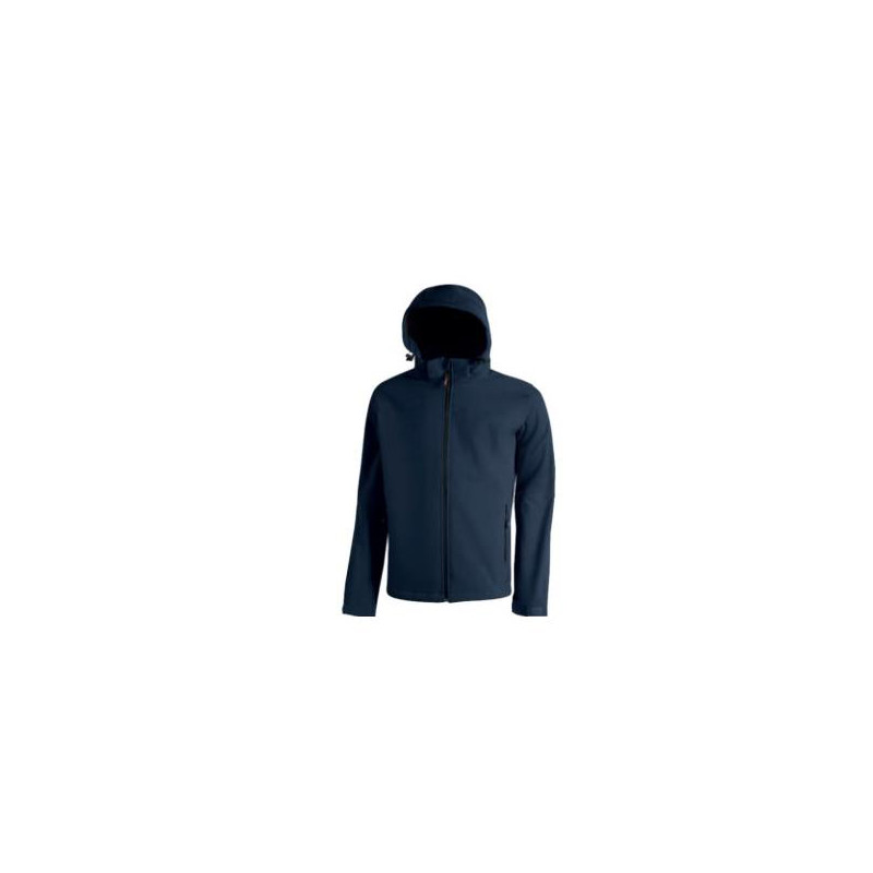 CHAQUETA SOFTSHELL AZUL KYRA