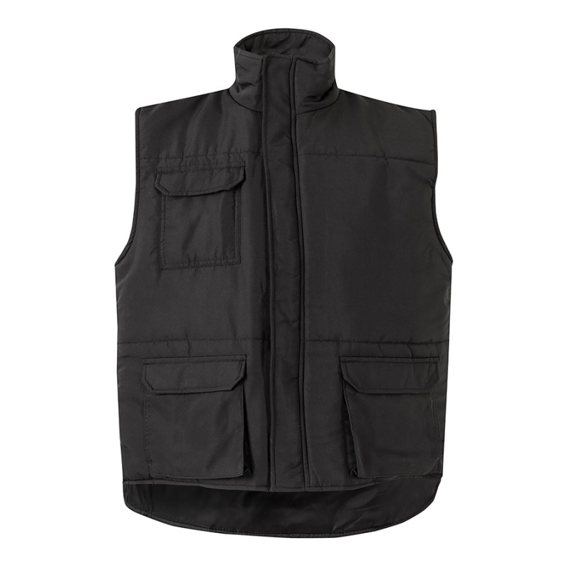 CHALECO ACOLCHADO NEGRO