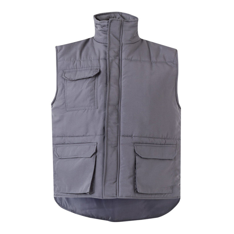 CHALECO ACOLCHADO GRIS