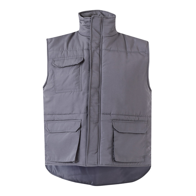 CHALECO ACOLCHADO GRIS