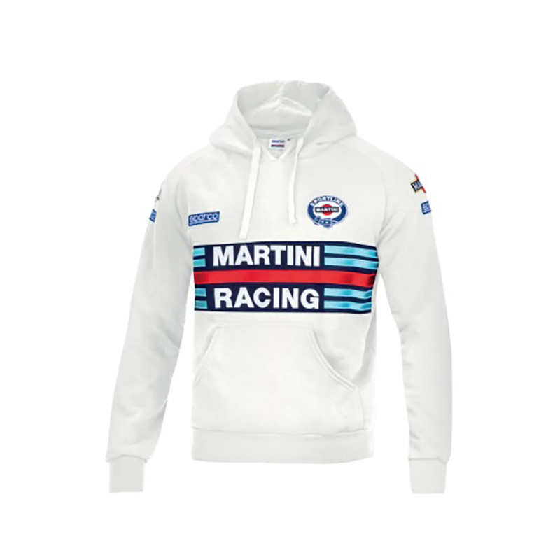 SUDADERA CAPUCHA BLANCA MARTINI MUJER