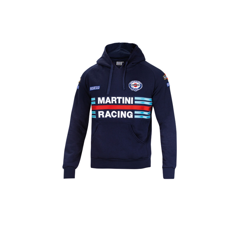 SUDADERA CAPUCHA AZUL MARTINI