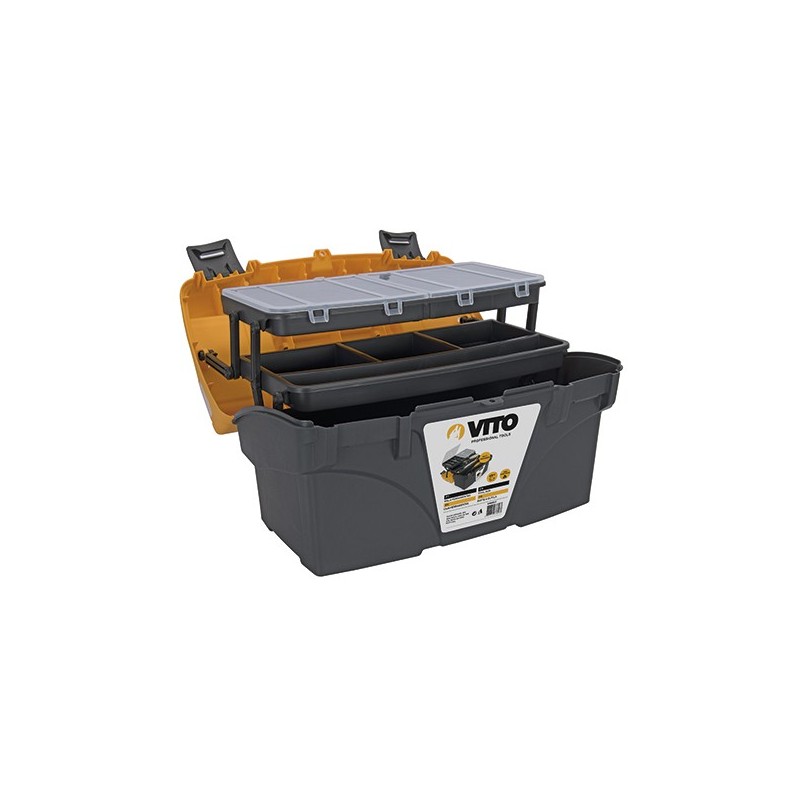 CAJA  DE  HERRAMIENTAS  CON  ORGANIZADOR