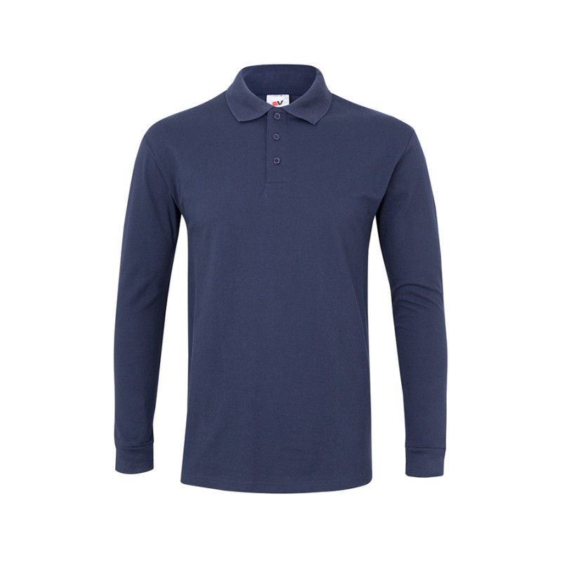 POLO M/LARGA ALGODON AZUL NAVY