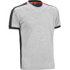 CAMISETA M/CORTA ELITE PRO GRIS-NGR